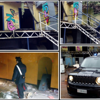 Borgio, bloccato sul nascere un rave party all'ex Giuditta: i carabinieri denunciano 16 giovani (FOTO)