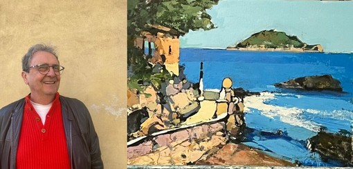 Raffaele Rainaldi in mostra ad Alassio: viaggio tra i colori della Liguria 