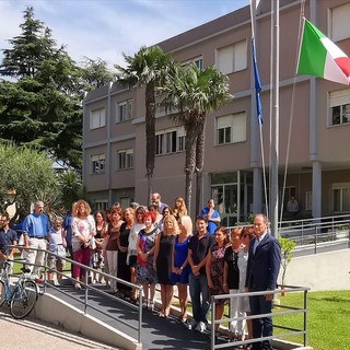 Andora ricorda le vittime del crollo del Ponte Morandi