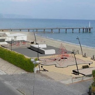 Ceriale: inaugurata la nuova piazza e il parco giochi nelle aree dell'ex Cantieri Patrone