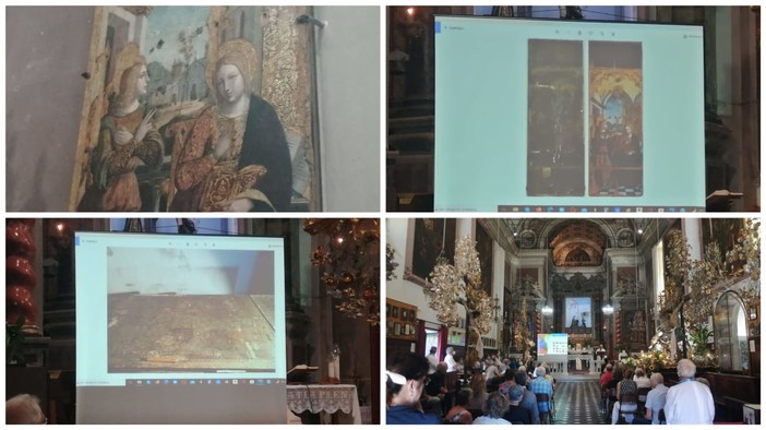 Spotorno ritrova l'Annunciazione perduta. Dopo secoli torna alla luce una preziosa tavola lignea del '400