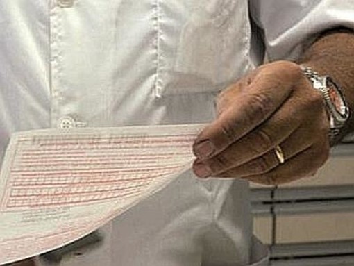 Denunciato per false ricette mediche Denunciato per false ricette mediche