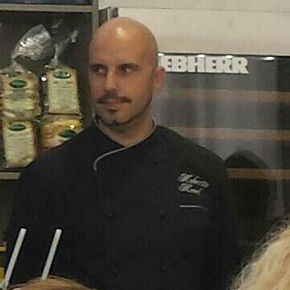 Lo chef alassino Roberto Revel al Campionato Italiano del Risotto