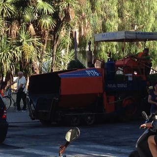 Albenga: viabilità in tilt per i lavori di rifacimento del manto stradale