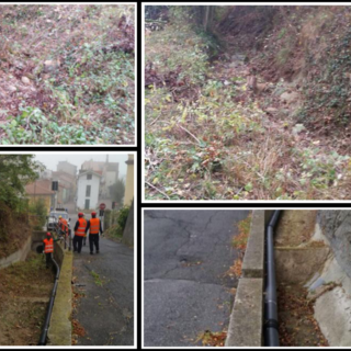 Cairo, puliti i rii San Rocco e Villa Fiorita