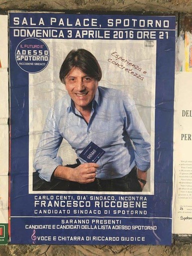 Francesco Riccobene quarto candidato sindaco ufficiale a Spotorno