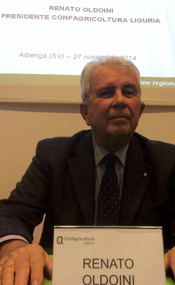 Renato Oldoini nuovo Presidente di Confagricoltura Liguria Renato Oldoini nuovo Presidente di Confagricoltura Liguria