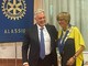 Rotary Club Alassio, cambio di consegne: Elisa Massone subentra ad Angelo Arnaldi alla guida dell'associazione Rotary Club Alassio, cambio di consegne: Elisa Massone subentra ad Angelo Arnaldi alla guida dell'associazione