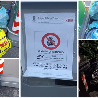 Rifiuti abbandonati, stretta a Borgio Verezzi: controlli con telecamere e fototrappole