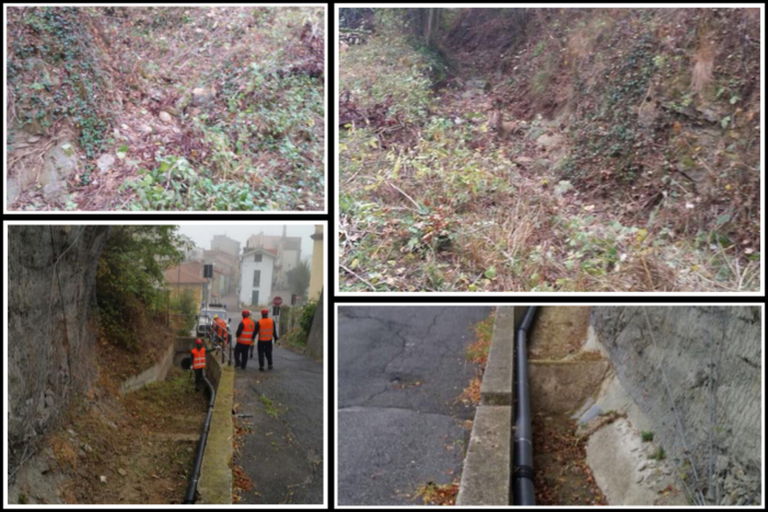 Cairo, puliti i rii San Rocco e Villa Fiorita