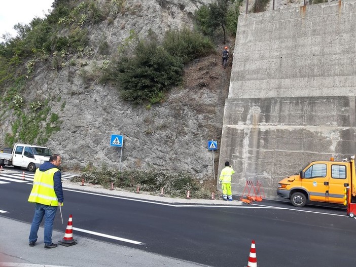 Savona: ripristinata la viabilità sulla via Aurelia