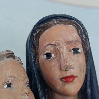 Raid vandalico al Santuario del Deserto: colpita la cappella della Salve Regina e la statua della Vergine Ss (FOTO)