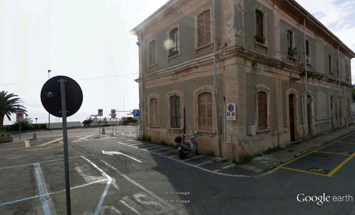 La stazione ferroviaria di Albisola Marina