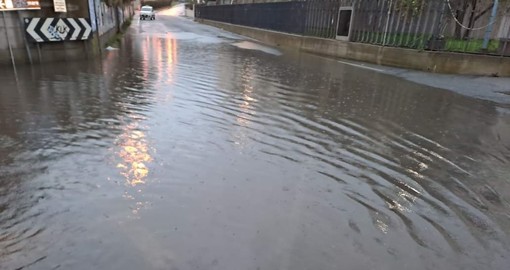 Spotorno, allagamenti nei sottopassi della Maremma e della Serra: in azione i sistemi di allerta automatici (FOTO)