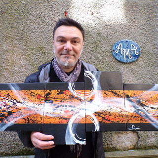 Altare, l'artista Gianni Sardi espone nella sede dell'AMA fino al 13 aprile