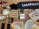Cocaina nascosta nei pacchetti di sigarette, lo scambio sospetto in strada fa scattare il controllo: in due ai domiciliari