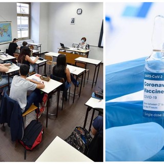 Covid19 e scuola: in Liguria il 65% del personale ha completato il ciclo vaccinale