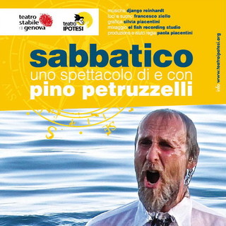 Pino Petruzzelli porta in scena "Sabbatico" a Sassello il 14 agosto
