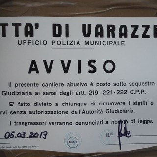 Varazze, sequestrato l'ex hotel Renato di via Carli (FOTO)
