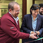 Nella foto, Simone Formento con Elly Schlein durante l'inaugurazione del circolo Pd Carcare Nella foto, Simone Formento con Elly Schlein durante l'inaugurazione del circolo Pd Carcare