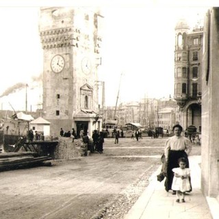 Una vecchia immagine di Savona