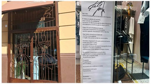 Savona, dopo 35 anni chiude Rive Gauche53: "Non è stato solo un negozio, ma un salotto di incontri"