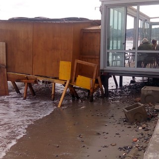 Pasqua senza spiaggia ad Alassio. Schivo: "Danni ingenti anche per le prenotazioni estive"