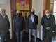 Villanova d'Albenga: Rino Ferrari va in pensione, tre sindaci si radunano per salutarlo Villanova d'Albenga: Rino Ferrari va in pensione, tre sindaci si radunano per salutarlo