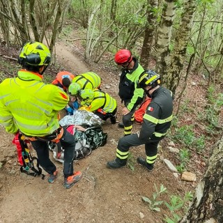 Troppi infortuni sui sentieri, l'appello del Soccorso Alpino: "Impegno critico per i soccorritori, i bikers non sottovalutino i pericoli" Troppi infortuni sui sentieri, l'appello del Soccorso Alpino: "Impegno critico per i soccorritori, i bikers non sottovalutino i pericoli"