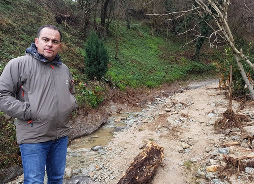 Calizzano ferita dall'alluvione: problemi alla viabilità e oltre 300 abitanti a rischio isolamento