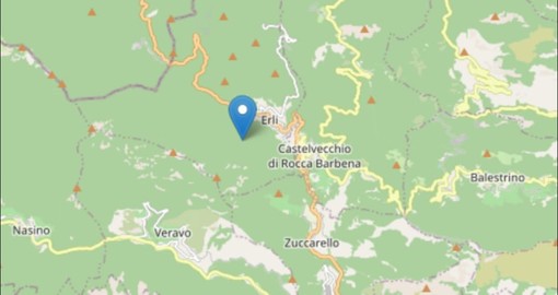 Trema la terra nell'albenganese. Ma si tratta dell'attività di una cava