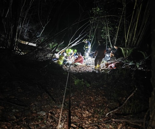 Escursionista cade in un vallone a Giustenice e scivola per 30 metri ...