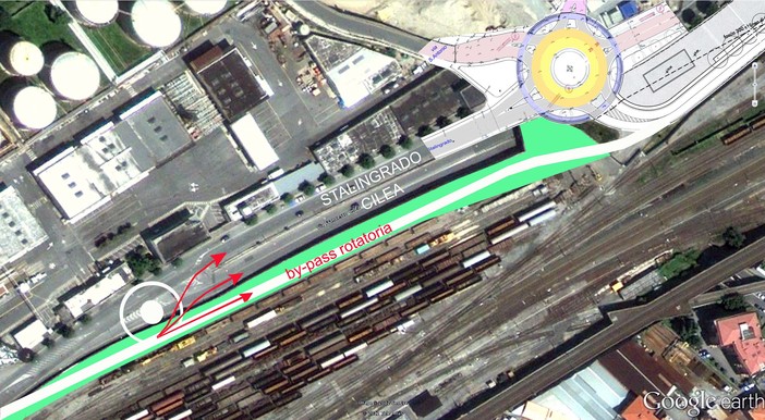 Manco saper fare una strada come si deve (ma anche un centro commerciale accanto ad un deposito di infiammabili è stata un'idea astuta) Manco saper fare una strada come si deve (ma anche un centro commerciale accanto ad un deposito di infiammabili è stata un'idea astuta)