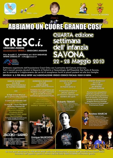 Savona: 2 eventi nel w.e. per la &quot;Settimana dell&#039;I Savona: 2 eventi nel w.e. per la &quot;Settimana dell&#039;I