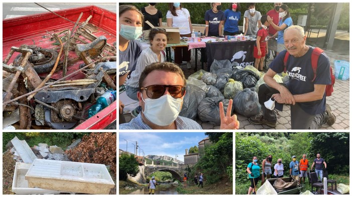 Salvaguardare il mare partendo dai fiumi: oltre 7 quintali di rifiuti raccolti da "Sfuso Diffuso"