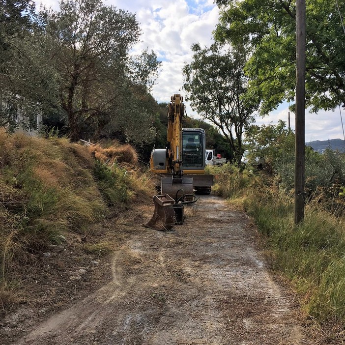 Spotorno, al via i lavori di ripristino della strada in località Beixi (FOTO) Spotorno, al via i lavori di ripristino della strada in località Beixi (FOTO)