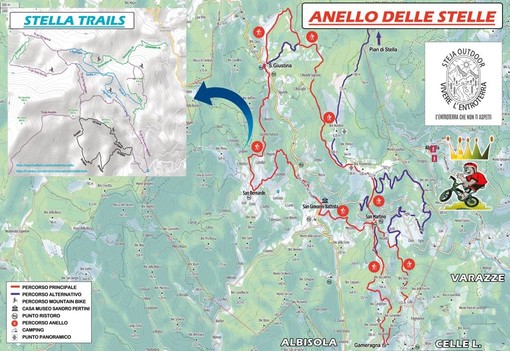 Steja outdoor, partito il progetto per valorizzare l'entroterra di Stella e i suoi sentieri