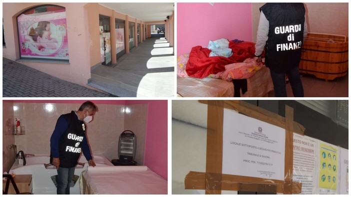 Finale, centro massaggi &quot;a luci rosse&quot; sequestrato dalla Finanza (FOTO e VIDEO)