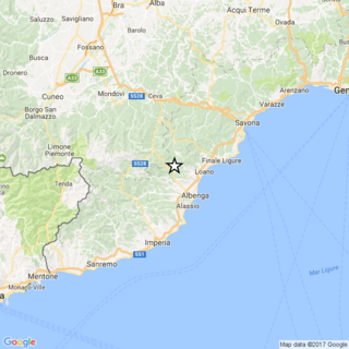 Scossa di terremoto registrata nel pomeriggio a Zuccarello
