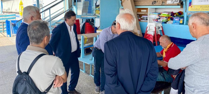 Savona, partono i lavori della passeggiata a mare con sopralluogo del Comune