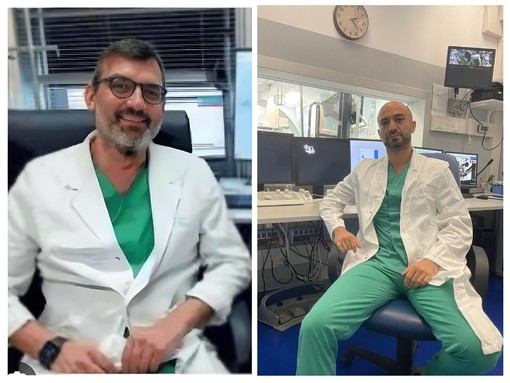 I dottori Luca Allegretti e Diego Ivaldi