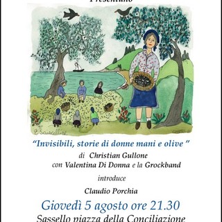 Sassello: "Invisibili", domani lo spettacolo teatro-canzone