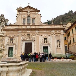 Festa patronale Savona, il corso serale del "Boselli Alberti" visita il Santuario di Nostra Signora della Misericordia