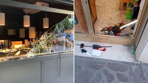 Furti nella notte ad Alassio: colpiti il ristorante Viola e l’ortofrutta “La Bottega” in via Marconi
