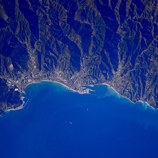 L'astronauta Samantha Cristoforetti saluta Savona dallo spazio