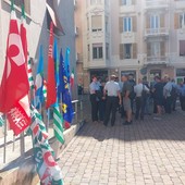 Sciopero Tpl Linea, presidio dall'azienda e incontro dal Prefetto: "Esposto criticità sui contratti e il tema degli autisti 'controllori'" (FOTO) Sciopero Tpl Linea, presidio dall'azienda e incontro dal Prefetto: "Esposto criticità sui contratti e il tema degli autisti 'controllori'" (FOTO)