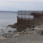 La spiaggia libera dal cantiere citata da Carrara