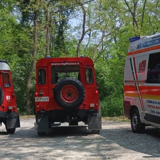 Biker infortunato a Tovo S. Giacomo: in codice giallo al Santa Corona con l’elisoccorso