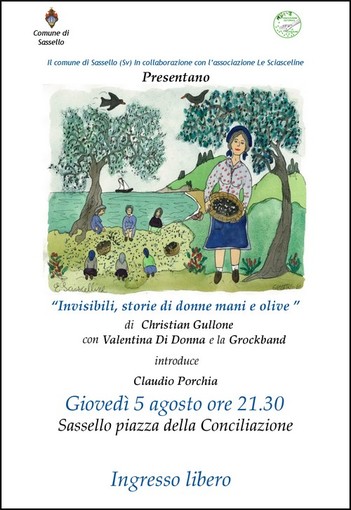 Sassello: "Invisibili", domani lo spettacolo teatro-canzone