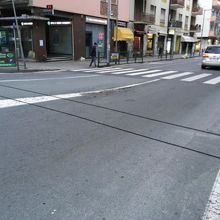 Albisola, installati i sensori conta auto e camion nella contestata corso Mazzini